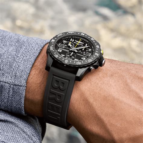 breitling watches for men black